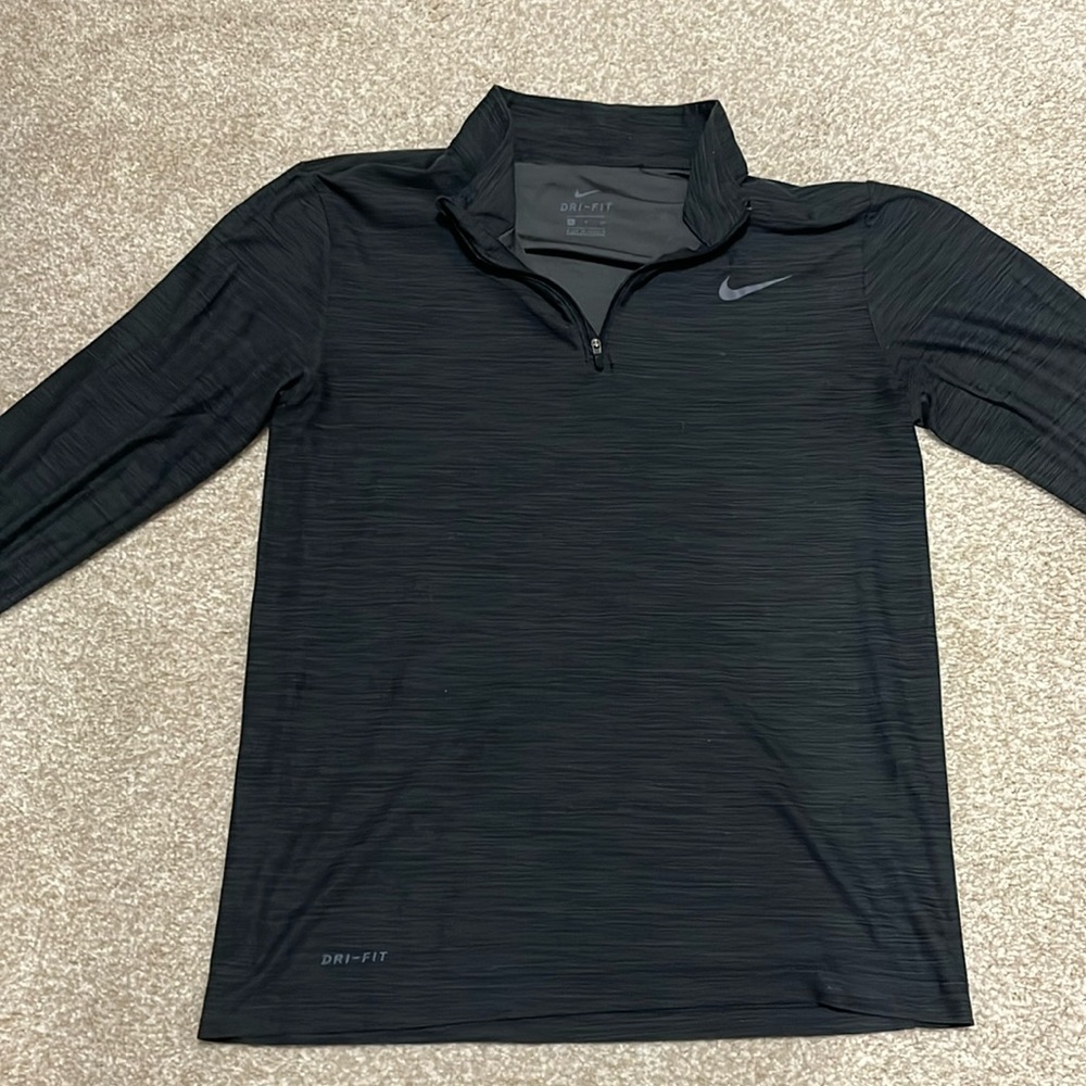 Nike Dri-Fit Quater-zip | Dark Gray | Small